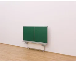 Gestell-Klappschiebetafel, feststehend (grün, 200x100cm)