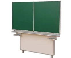 Gestell-Klappschiebetafel, feststehend (grün, 200x100cm)