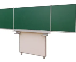 Gestell-Klappschiebetafel, feststehend, 200x120cm grün