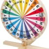 Glücksrad mit Ziffern, Buchstaben und Jokern