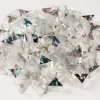 Glitzer-Prismo silber 100 Stück, ab 4 Jahre