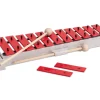 Glockenspiel sopran rot, 3-12 Jahre