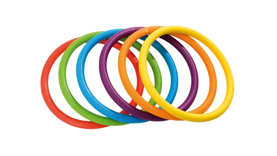 Gonge® Activity Rings, 6-er Set