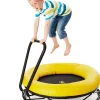 Gonge® Trampolin - mit Handgriff und hohem Schaumkissen für optimalen Schutz, ab 3 Jahre