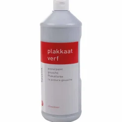 Gouache - Interpaint - 1 Liter - Silber