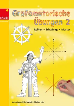Grafomotorische Übungen 2 - Reihen - Schwünge - Muster, 4-7 Jahre