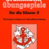 Grammatikübungsspiele für die Klasse 2
