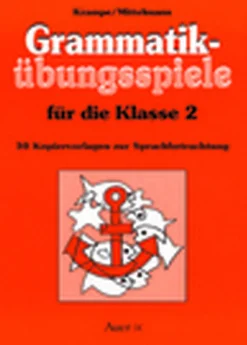 Grammatikübungsspiele für die Klasse 2