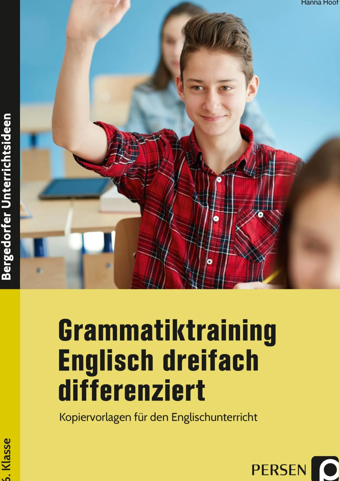 Grammatiktraining Englisch für die 6. Klasse, Buch