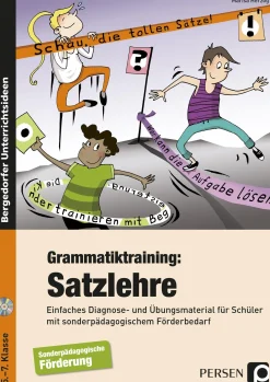 Grammatiktraining: Satzlehre, Buch inkl. CD, 5.-7. Klasse