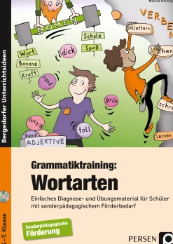 Grammatiktraining: Wortarten, Buch inkl. CD, 5.-7. Klasse