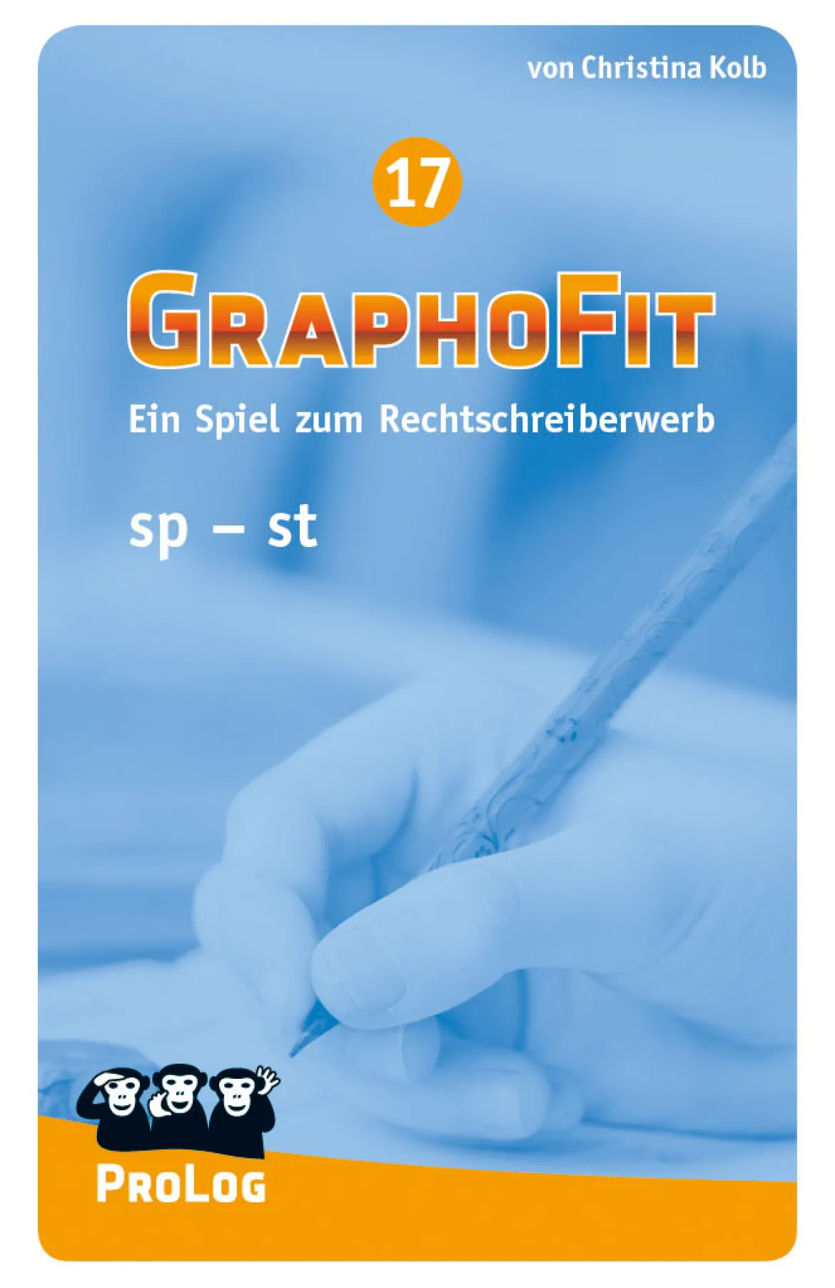 GraphoFit Kartensatz 17: sp-st, Spiel zum Rechtschreiberwerb, ab 7 Jahre