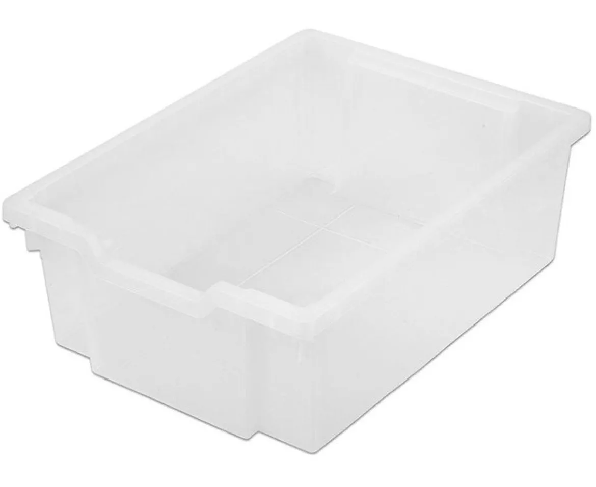 Gratnells Materialbox Größe M, transparent HxBxT: 15x31,2x42,7 cm