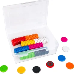 Greifmagnete in Kunststoffbox ? 80 Stück