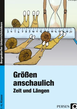 Größen anschaulich: Zeit und Längen, Buch, 1.-4. Klasse