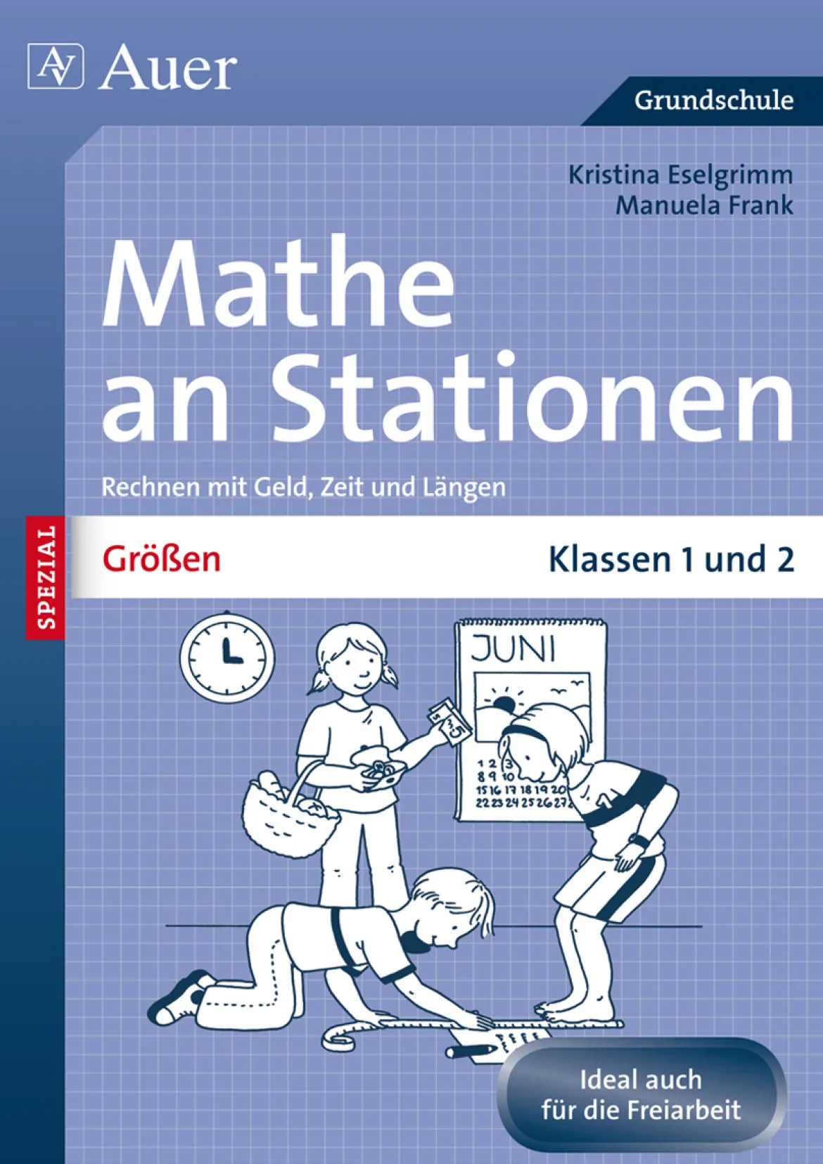 Größen an Stationen, Buch, 1.-2. Klasse