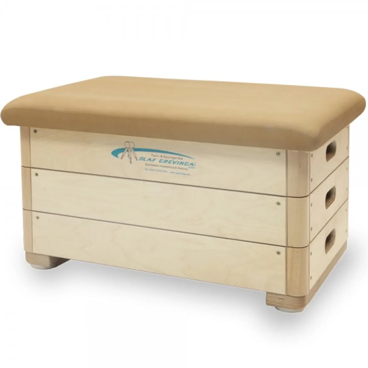 Grevinga kleiner Sprungkasten aus Birke-Multiplex dreiteilig 70 x 50 cm