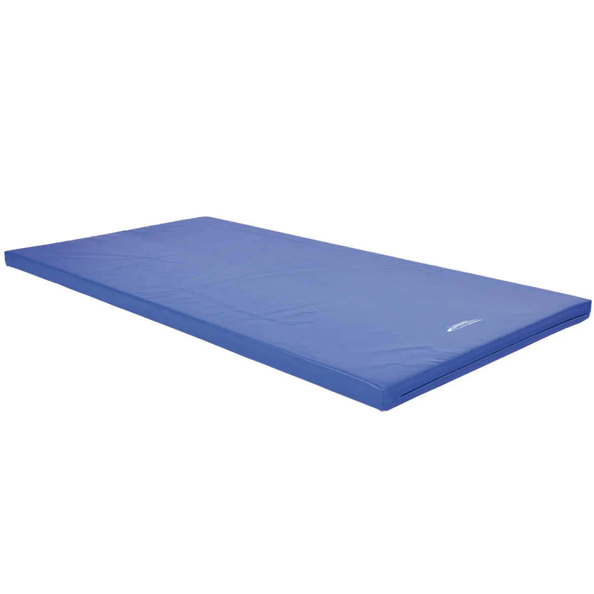 Grevinga® Super-Leichtturnmatte blau (PE-Kern), 200x100x8 cm, Oberseite PVC-Planenstoff