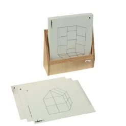 Große Holzbausteine - Auftragskarten (30)