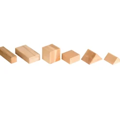 Große Holzbausteine ​​(156 Blöcke)