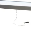 Großer Leuchttisch, 180 x 60 cm, höhenverstellbar 66,5 bis 83,5 cm