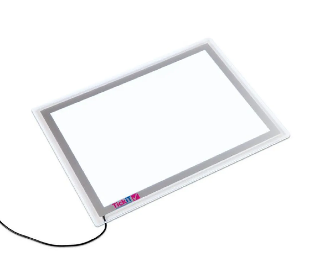 Großer Lichttisch, A2 Format, ab 3 Jahre