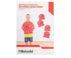 Großes Klassen-Set Uhren, 5-9 Jahre