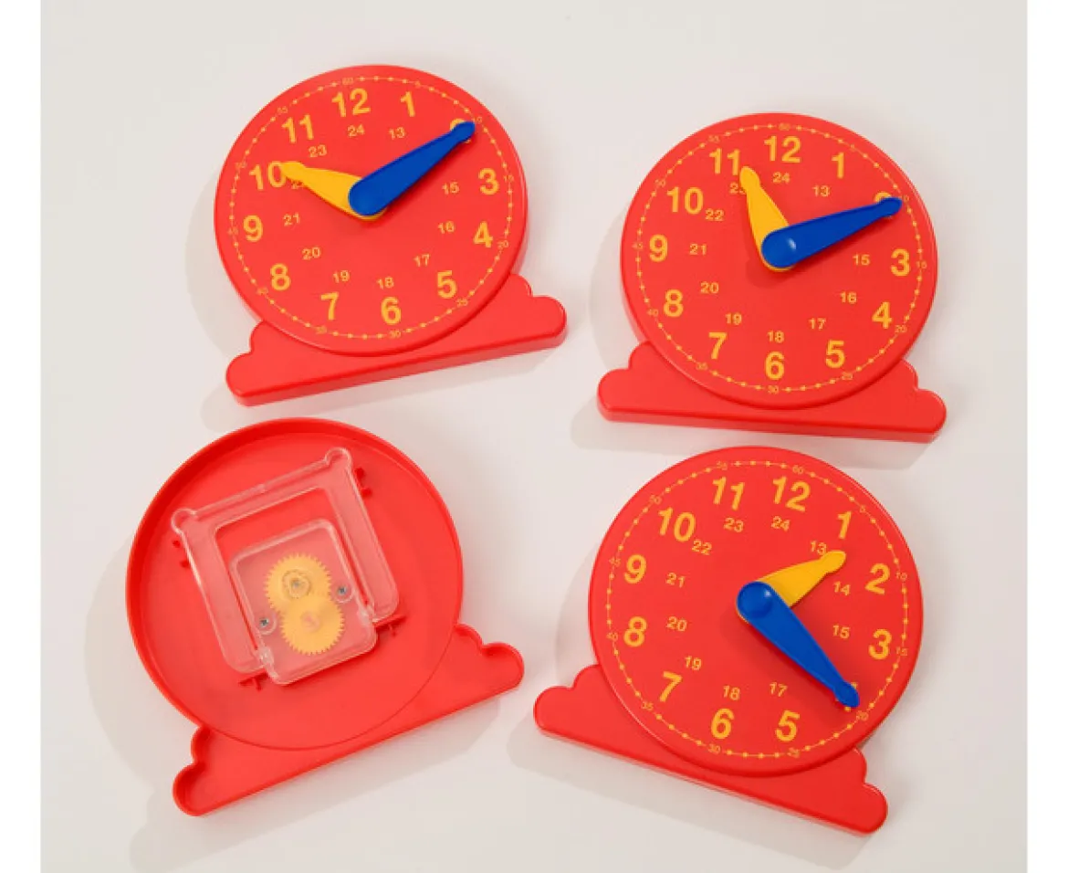 Großes Klassen-Set Uhren, 5-9 Jahre