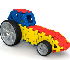 Große Steckbausteine, Giant Polydron, Fahrzeug-Set, 32 Teile, aus Recyclingkunststoff, für Kinder