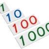 Große Zahlenkarten aus Pappe, 1-1000