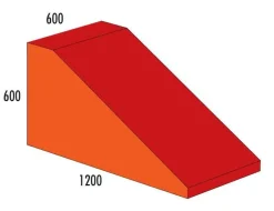 Großkeil MAXI rot/orange, ab 4 Jahre
