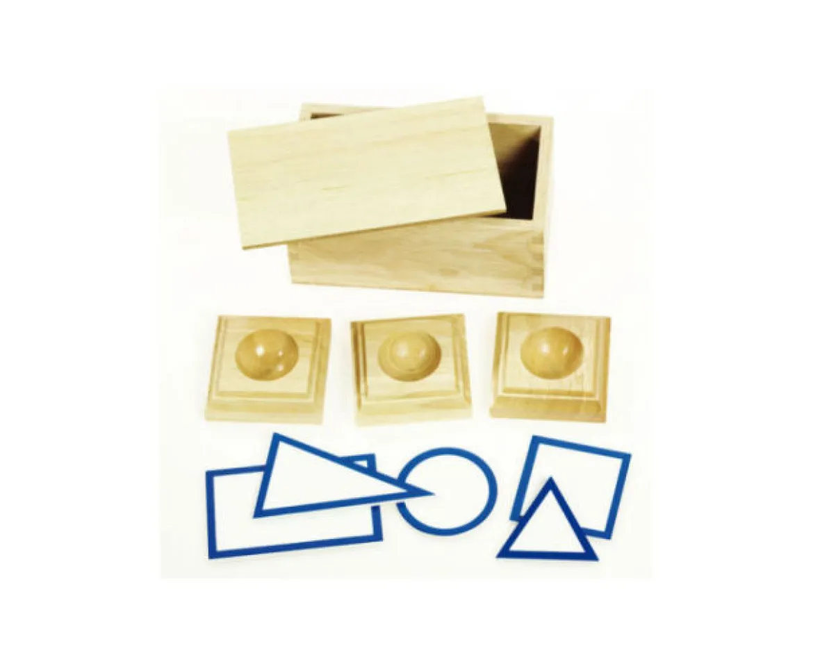 Grundflächenkärtchen aus Holz 12 Stück
