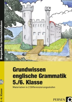 Grundwissen englische Grammatik, Buch inkl. CD, 5.-6. Klasse