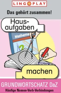 Grundwortschatz DaZ - Das gehört zusammen!, Kartenspiel, ab 7 Jahre