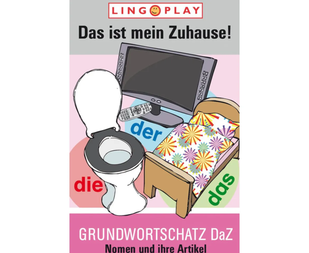 Grundwortschatz DaZ - Das ist mein Zuhause!, Kartenspiel, ab 5 Jahre