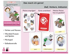 Grundwortschatz DaZ - Das mach ich gerne!, Merkspiel, 5-10 Jahre