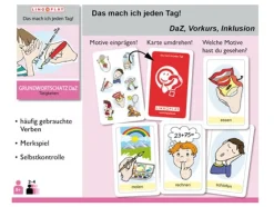 Grundwortschatz DaZ - Das mach ich jeden Tag!, Merkspiel, ab 5 Jahre
