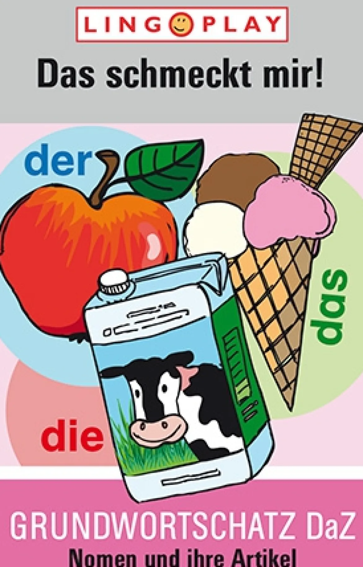 Grundwortschatz DaZ - Das schmeckt mir!, Kartenspiel, ab 5 Jahre