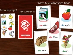 Grundwortschatz DaZ - Das schmeckt mir!, Kartenspiel, ab 5 Jahre