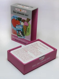 Grundwortschatz DaZ - Das schmeckt mir!, Kartenspiel, ab 5 Jahre