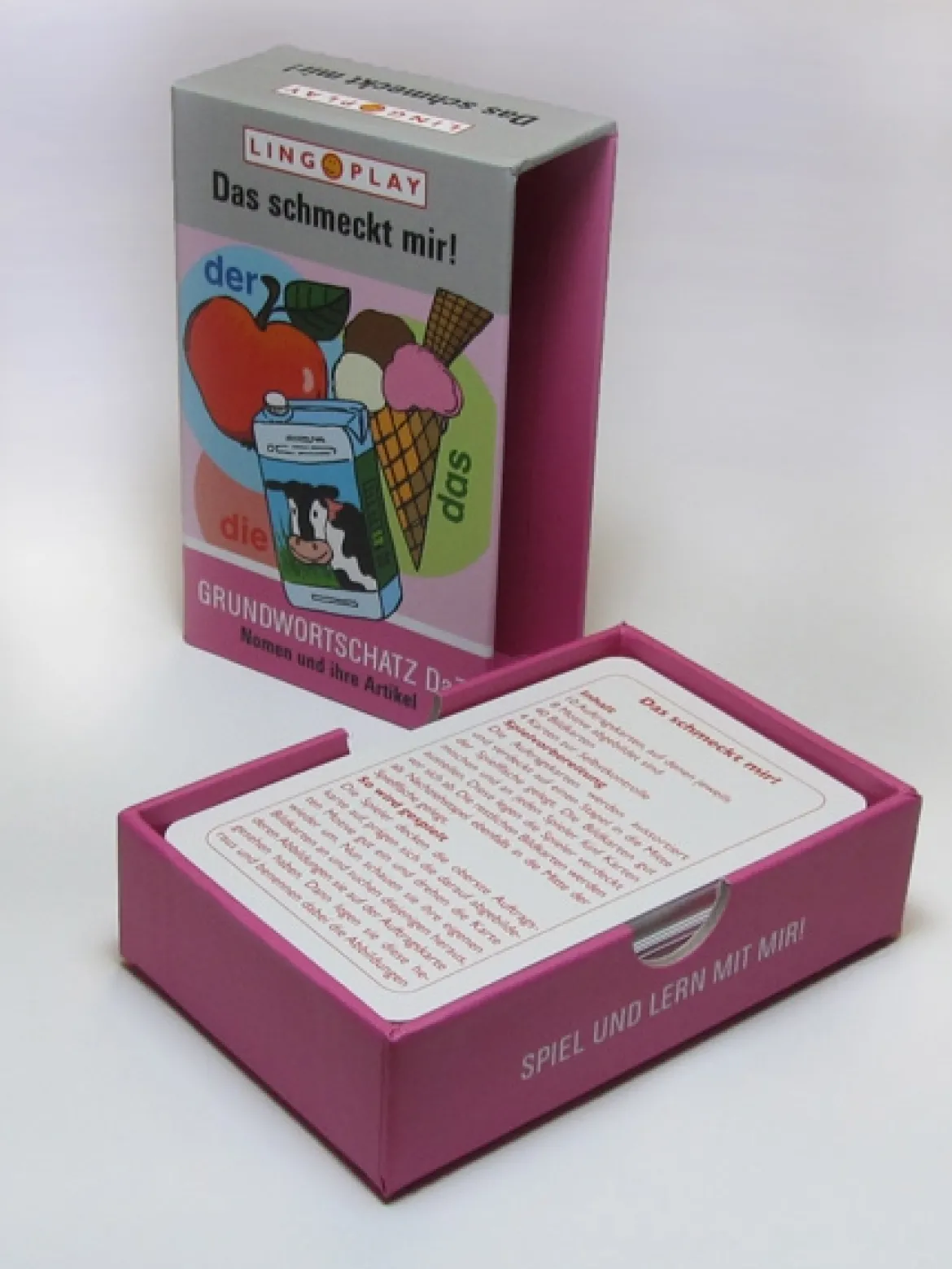 Grundwortschatz DaZ - Das schmeckt mir!, Kartenspiel, ab 5 Jahre