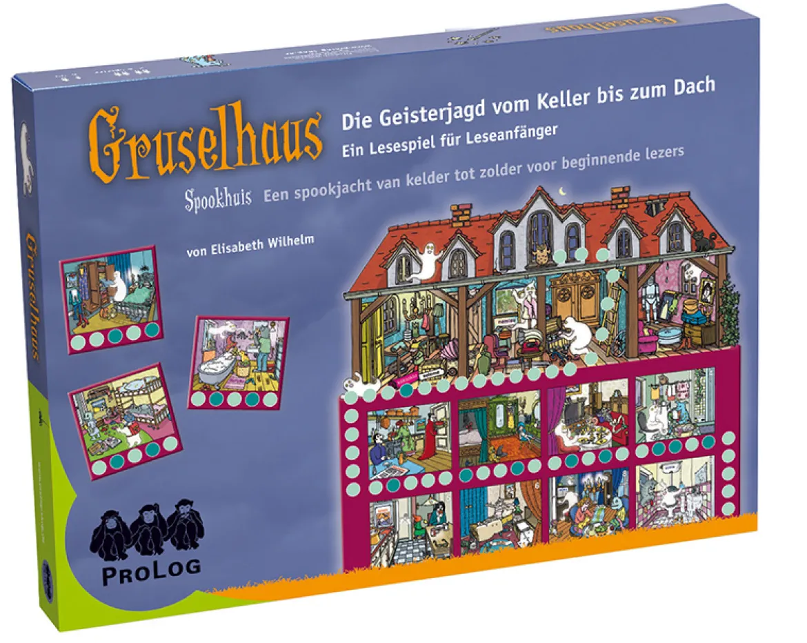 Gruselhaus, Lesespiel, ab 6 Jahre