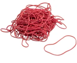 265 Gummiringe, farblich sortiert mit Box