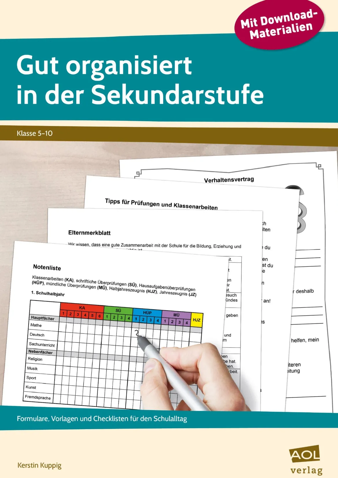 Gut organisiert in der Sekundarstufe, Buch, 5. bis 10. Klasse