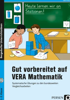 Gut vorbereitet auf VERA Mathematik, Buch inkl. CD, 2. und 3. Klasse