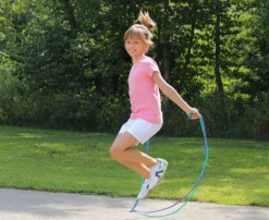 Gymnastik-Springseile 3 m lang, 10 Seile farblich sortiert