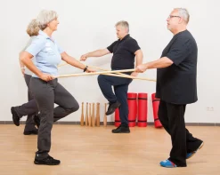 Gymnastik Stab Turnstab Holz 100 cm (10 Stück)