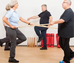 Gymnastik Stab Turnstab Holz 100 cm (10 Stück)