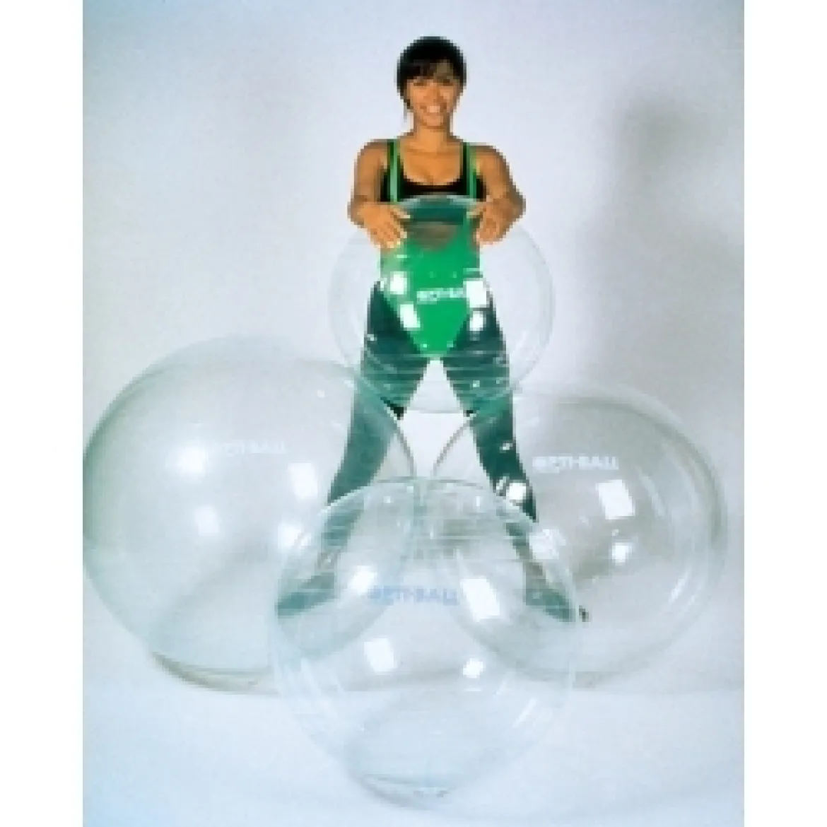 Gymnic Opti Ball 55 cm, transparent