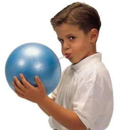 Gymnic Overball 23 cm, blau, bis 80 kg